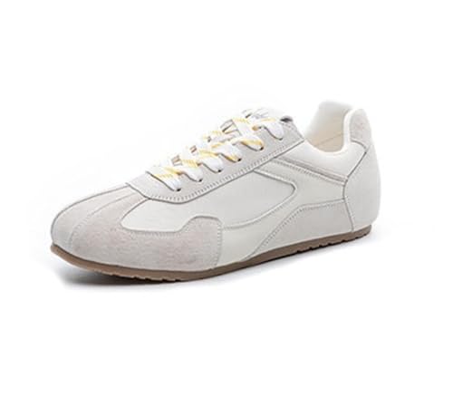100junzidao Plateauschuhe flach bequem Damen klassisch Schnürung Walking Schuhe Dicke Sohle leicht atmungsaktiv lässige Ballett Tennis Laufschuhe 100junzidao Plateauschuhe flach bequem Damen klassisch Schnürung Walking Schuhe Dicke Sohle leicht atmungsaktiv lässige Ballett Tennis Laufschuhe von 100junzidao