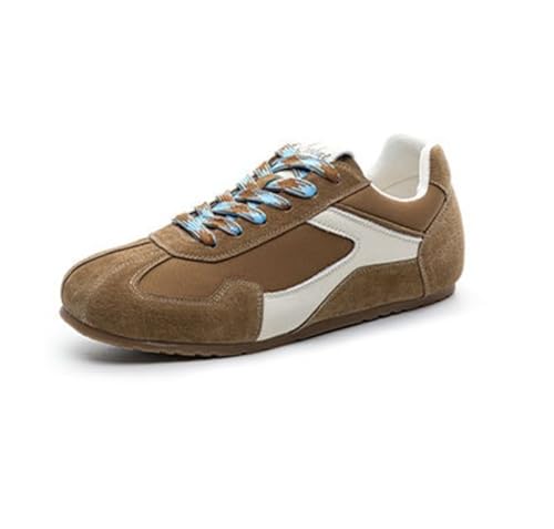 100junzidao Plateauschuhe flach bequem Damen klassisch Schnürung Walking Schuhe Dicke Sohle leicht atmungsaktiv lässige Ballett Tennis Laufschuhe 100junzidao Plateauschuhe flach bequem Damen klassisch Schnürung Walking Schuhe Dicke Sohle leicht atmungsaktiv lässige Ballett Tennis Laufschuhe von 100junzidao