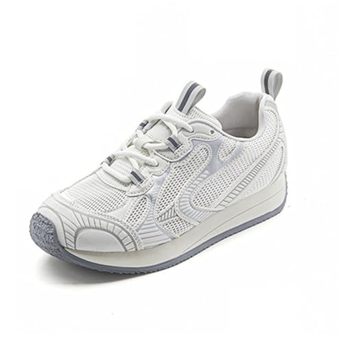 100junzidao Plateauschuhe für Damen niedrige Sohle Dicker Sohle Schnürung leicht Walking Schuhe lässig atmungsaktiv bequem Tennis Lauf und Fitness Sneaker Beige 38 100junzidao Plateauschuhe für Damen niedrige Sohle Dicker Sohle Schnürung leicht Walking Schuhe lässig atmungsaktiv bequem Tennis Lauf und Fitness Sneaker Beige 38 von 100junzidao
