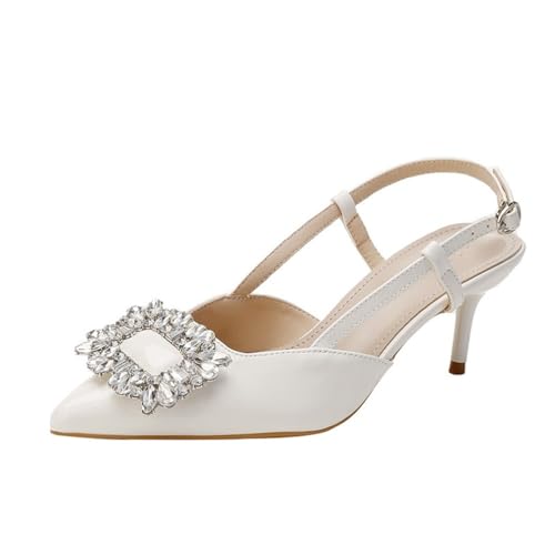 100junzidao Stiletto Absatzschuhe mit Strass und Spaghettiträgern Pendler Damenschuhe Hundert Lackleder Hochzeitsschuhe Geschlossene Spitze Bequeme Party Abendschuhe Beige 39 100junzidao Stiletto Absatzschuhe mit Strass und Spaghettiträgern Pendler Damenschuhe Hundert Lackleder Hochzeitsschuhe Geschlossene Spitze Bequeme Party Abendschuhe Beige 39 von 100junzidao