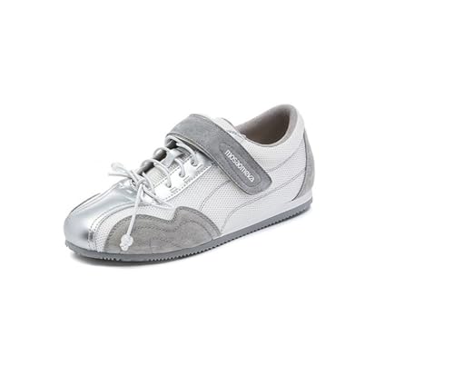 Damen Ledige Sportschuhe Herbst Low-Top Laufschuhe für Arbeit Reisen und Wandern rutschfest mit Color-Blocking Design von 100junzidao