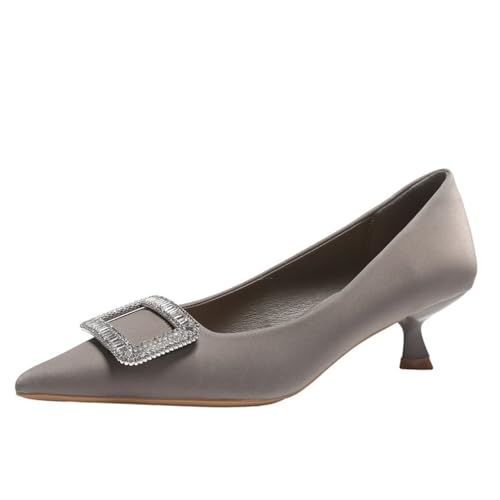 Frauen Gericht Schuhe Französisch Strass Sexy Temperament Pointed Party Hochzeitsschuhe Klassische Elegante Abend Bankett Prom Braut Pumps Grau 38 Frauen Gericht Schuhe Französisch Strass Sexy Temperament Pointed Party Hochzeitsschuhe Klassische Elegante Abend Bankett Prom Braut Pumps Grau 38 von 100junzidao