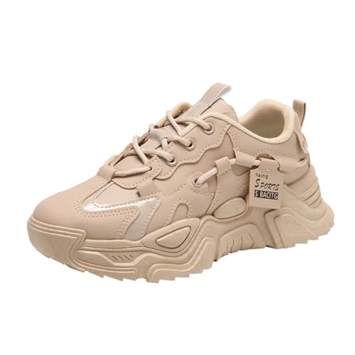 Frauen Training Sneakers Mode Student Laufschuhe Low Cut Spitze Up Dad Schuhe Casual Walking Übung Fitness Outdoor Reisen Beige 35 Frauen Training Sneakers Mode Student Laufschuhe Low Cut Spitze Up Dad Schuhe Casual Walking Übung Fitness Outdoor Reisen Beige 35 von 100junzidao