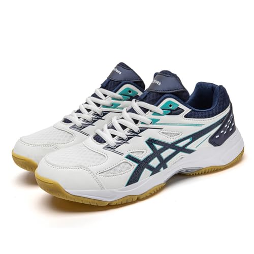 Sneaker-Wanderschuhe für Paare Outdoor-Reise-Wanderschuhe Klettern Trainingsschuhe rutschfest Bequem Freizeit Design Blau 36 von 100junzidao