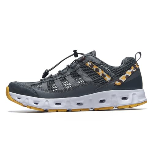 Wanderschuhe für Paare Trekking-Schuhe für das Hinterland Sport-Freizeit-Wanderschuhe rutschfest Stoßdämpfend Reisen Klettern Backpacker Gelb 38 von 100junzidao