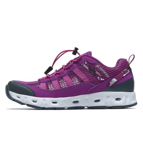 Wanderschuhe für Paare Trekking-Schuhe für das Hinterland Sport-Freizeit-Wanderschuhe rutschfest Stoßdämpfend Reisen Klettern Backpacker Lila 39 von 100junzidao