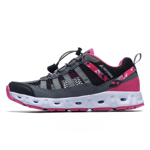 Wanderschuhe für Paare Trekking-Schuhe für das Hinterland Sport-Freizeit-Wanderschuhe rutschfest Stoßdämpfend Reisen Klettern Backpacker Rot 36 von 100junzidao