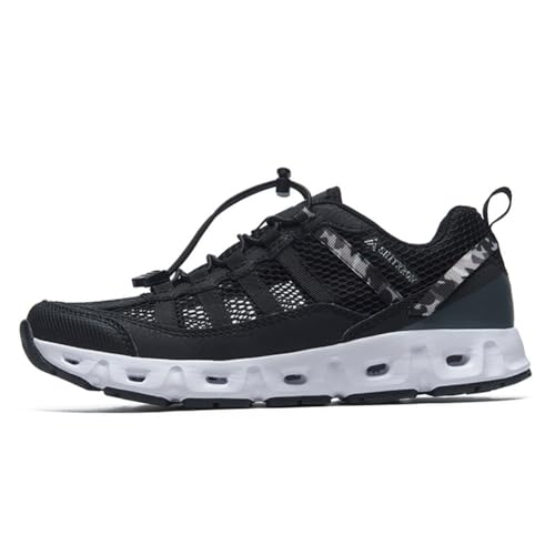 Wanderschuhe für Paare Trekking-Schuhe für das Hinterland Sport-Freizeit-Wanderschuhe rutschfest Stoßdämpfend Reisen Klettern Backpacker Schwarz 42 Wanderschuhe für Paare Trekking-Schuhe für das Hinterland Sport-Freizeit-Wanderschuhe rutschfest Stoßdämpfend Reisen Klettern Backpacker Schwarz 42 von 100junzidao