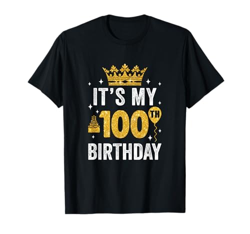 Es ist Meine Idee zum 100. Geburtstag für 100 Jahre alte Männer und Frauen T-Shirt von 100th Birthday For Men Women