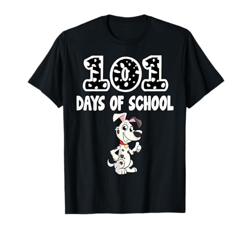 101 Days of School Dalmatiner Hundeliebhaber Geschenke Kinder T-Shirt von 101 Days of School Dalmatian Dog Lover Gifts Kids