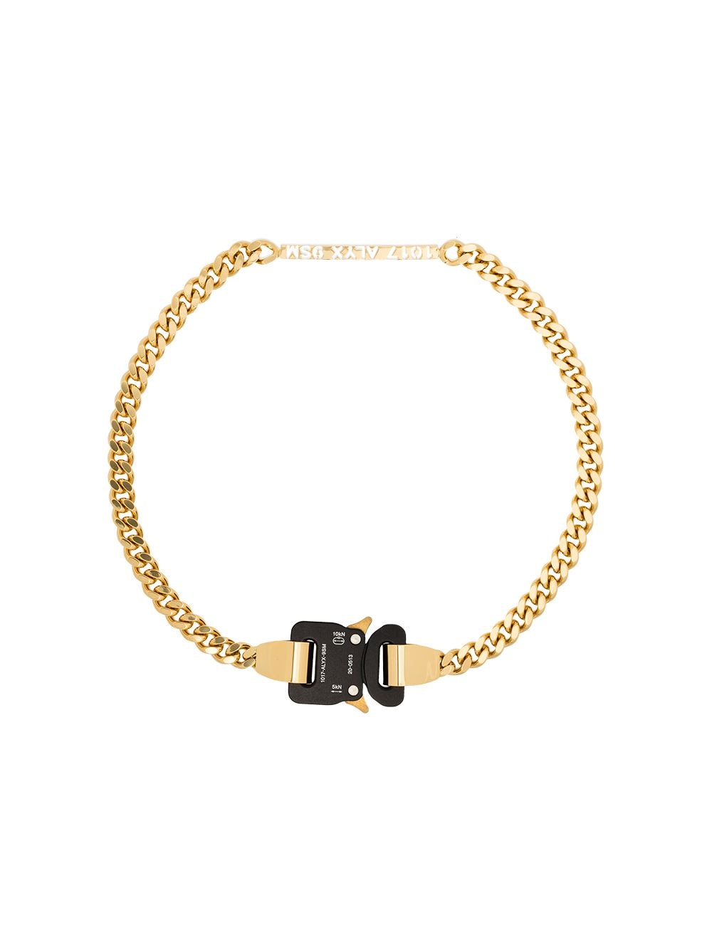 1017 ALYX 9SM Halskette mit Schnalle - Gold von 1017 ALYX 9SM