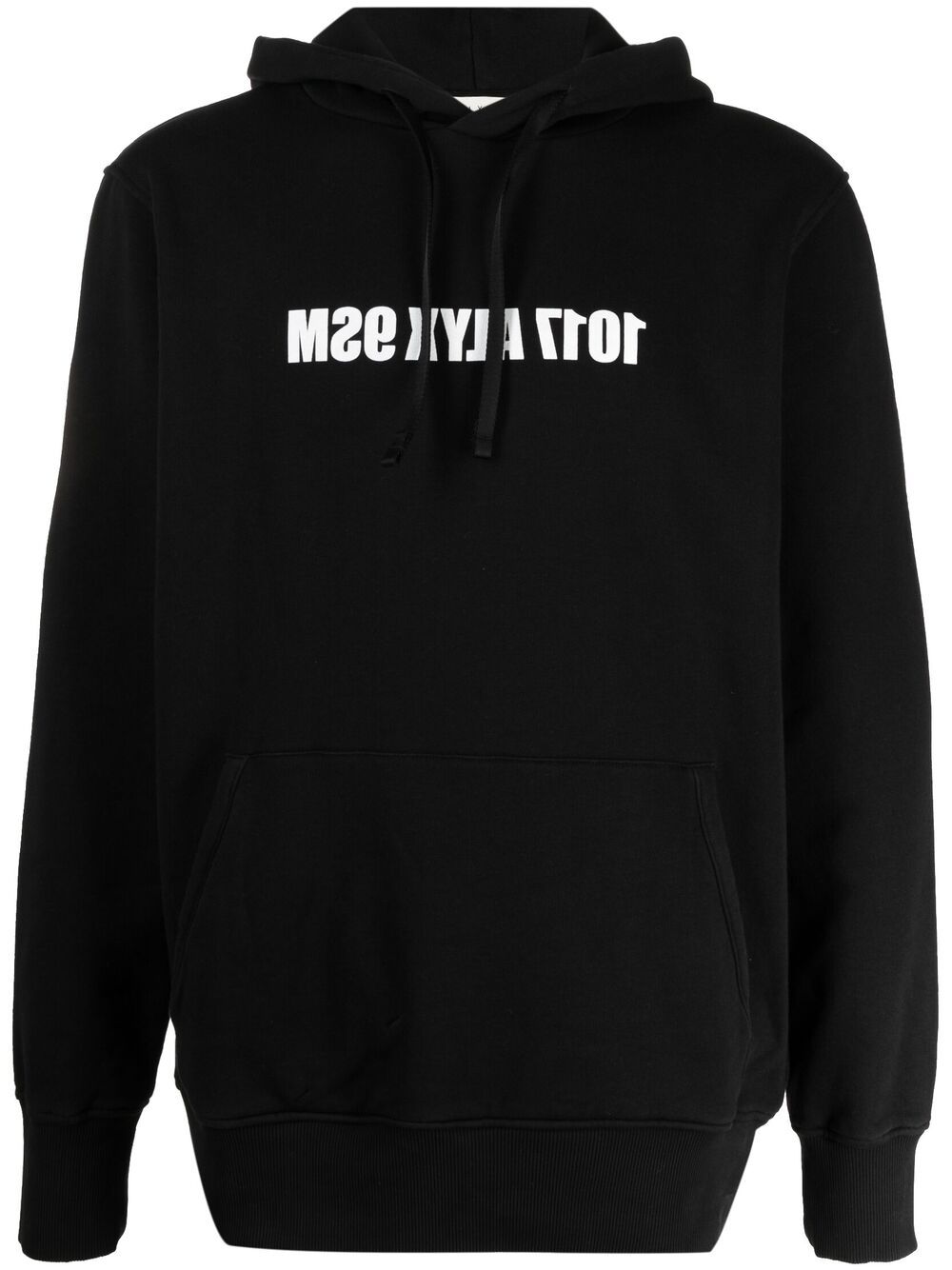 1017 ALYX 9SM Hoodie mit umgedrehtem Logo - Schwarz von 1017 ALYX 9SM