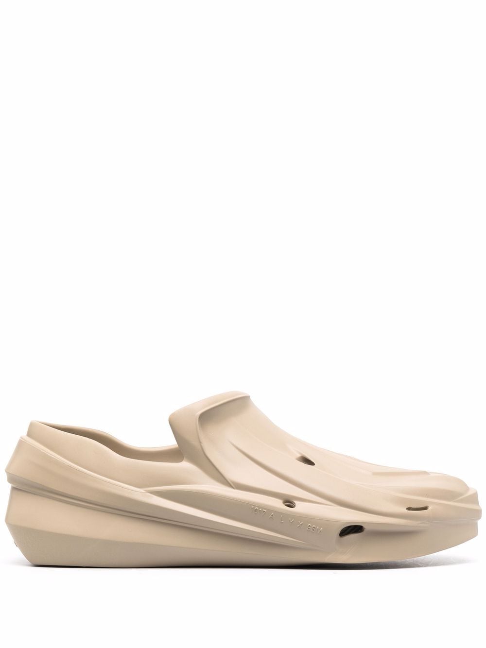 1017 ALYX 9SM Slipper mit Logo-Prägung - Nude von 1017 ALYX 9SM