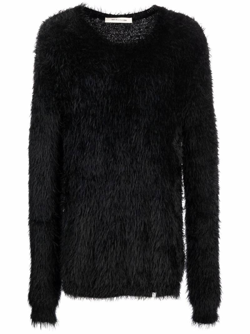 1017 ALYX 9SM Pullover aus Faux Fur - Schwarz von 1017 ALYX 9SM