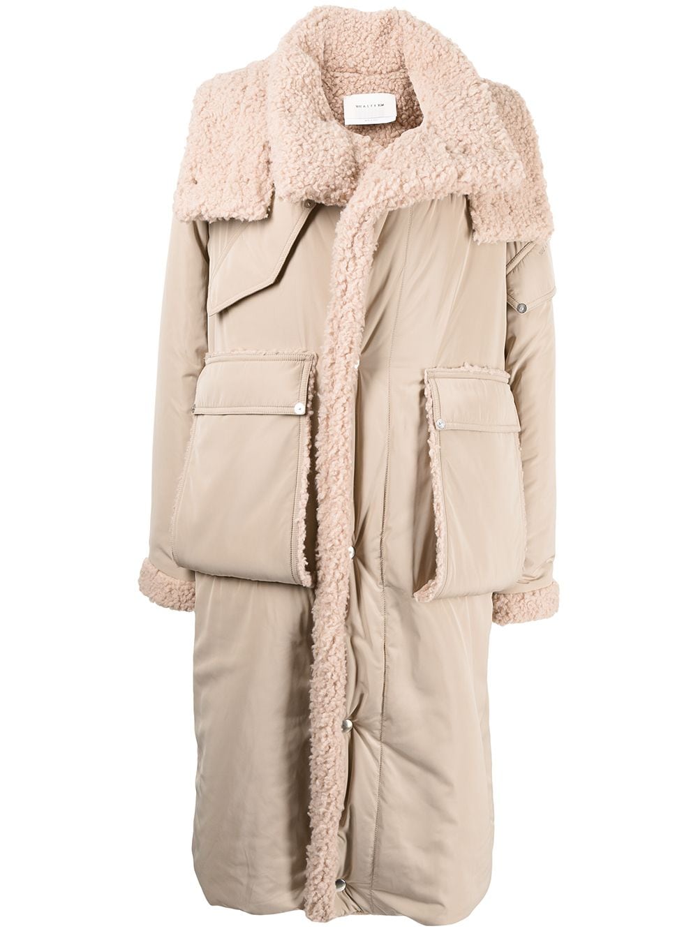 1017 ALYX 9SM Stückgefärbter Parka - Nude von 1017 ALYX 9SM