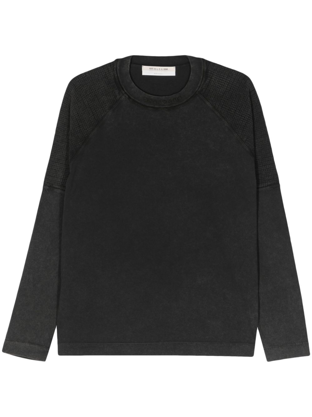 1017 ALYX 9SM Sweatshirt mit Kontrasteinsätzen - Grau von 1017 ALYX 9SM