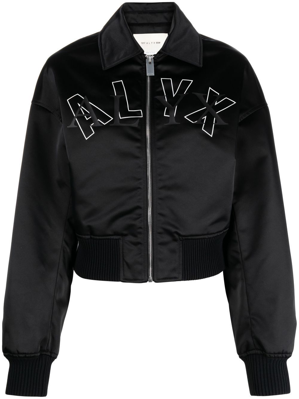 1017 ALYX 9SM Bomberjacke mit Logo-Stickerei - Schwarz von 1017 ALYX 9SM