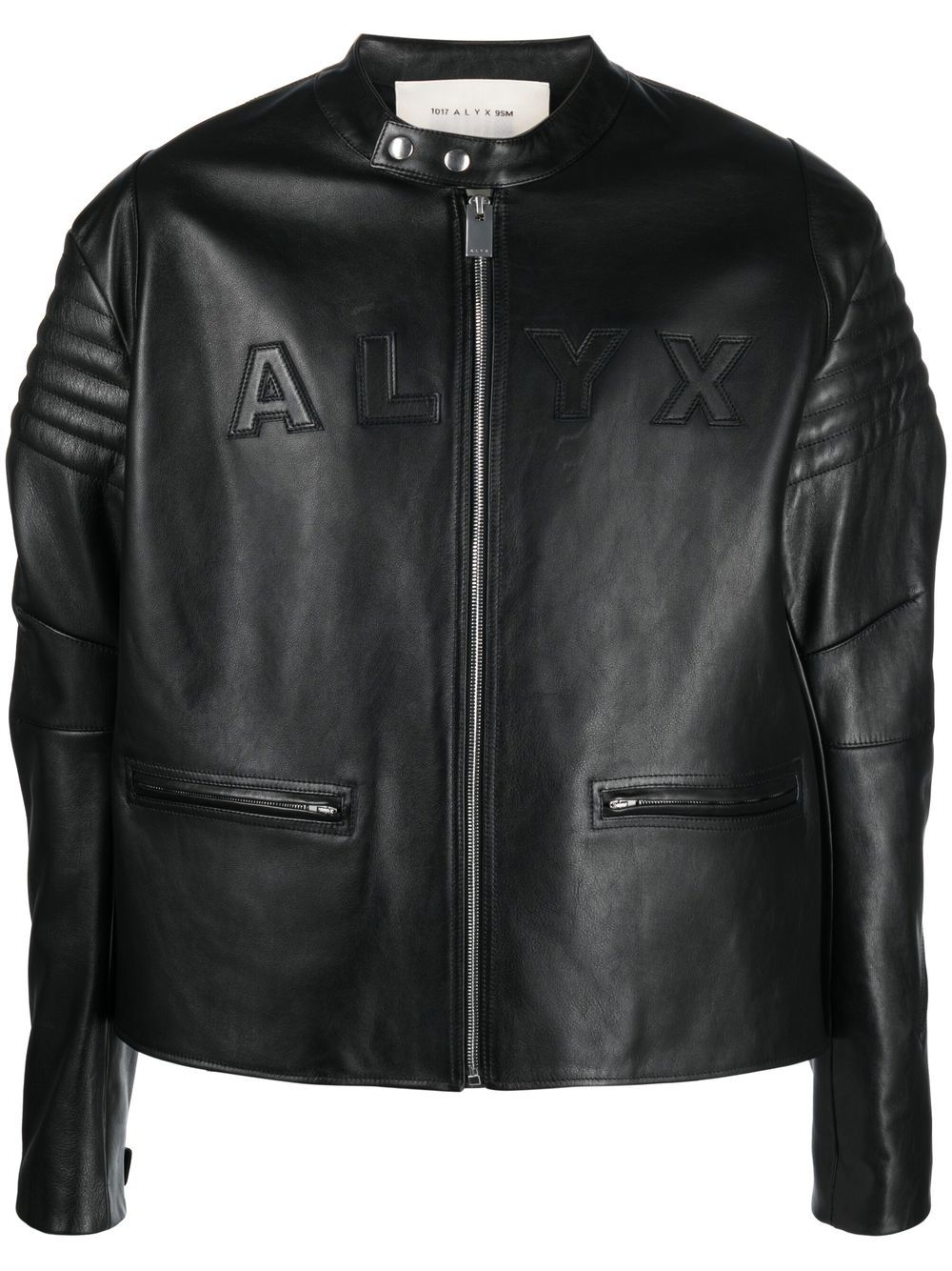 1017 ALYX 9SM Klassische Lederjacke - Schwarz von 1017 ALYX 9SM