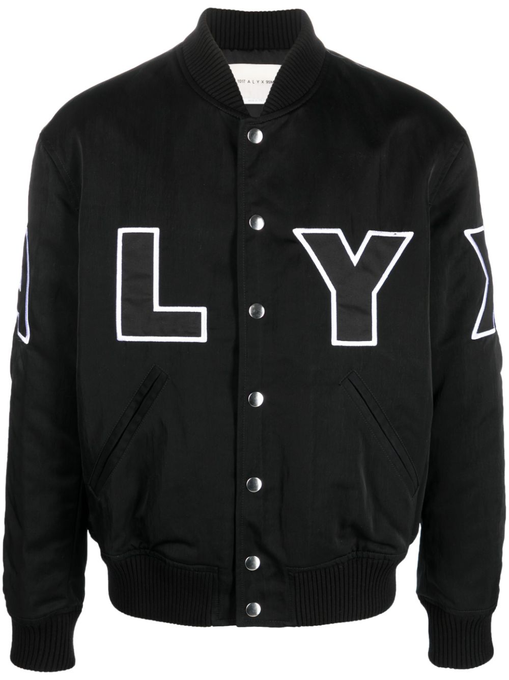 1017 ALYX 9SM Bomberjacke mit Logo-Patch - Schwarz von 1017 ALYX 9SM