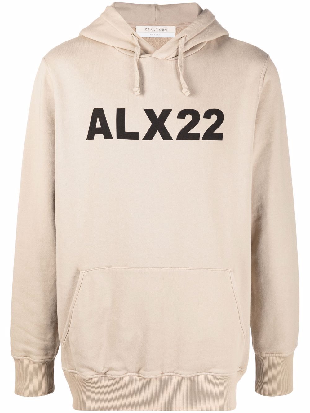 1017 ALYX 9SM Hoodie mit Logo-Print - Nude von 1017 ALYX 9SM