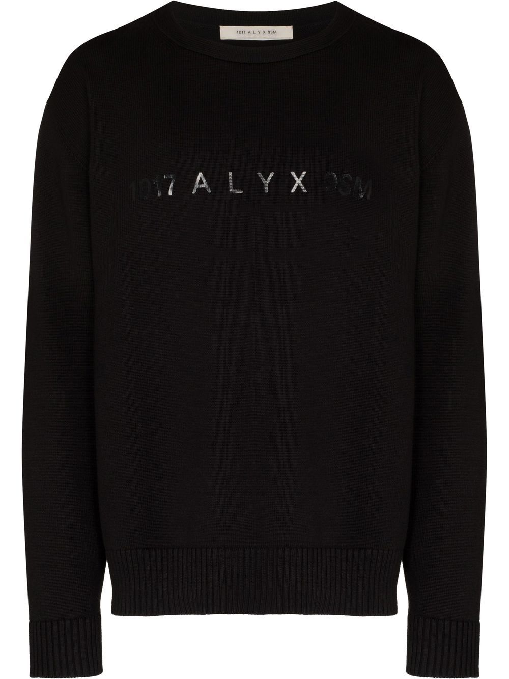 1017 ALYX 9SM Sweatshirt mit Logo-Print - Schwarz von 1017 ALYX 9SM