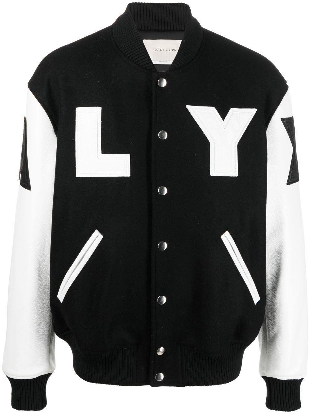 1017 ALYX 9SM Collegejacke mit Logo-Print - Schwarz von 1017 ALYX 9SM