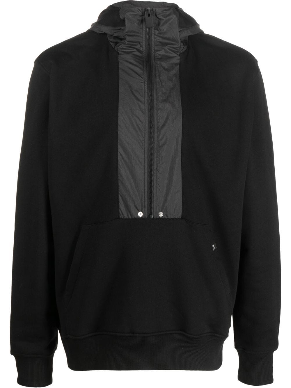 1017 ALYX 9SM Hoodie mit Kontrasteinsatz - Schwarz von 1017 ALYX 9SM