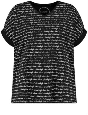 1021EASY DRESSING T-SHIRT 1/2 ARM - schwarz - 56 von 1021EASY DRESSING