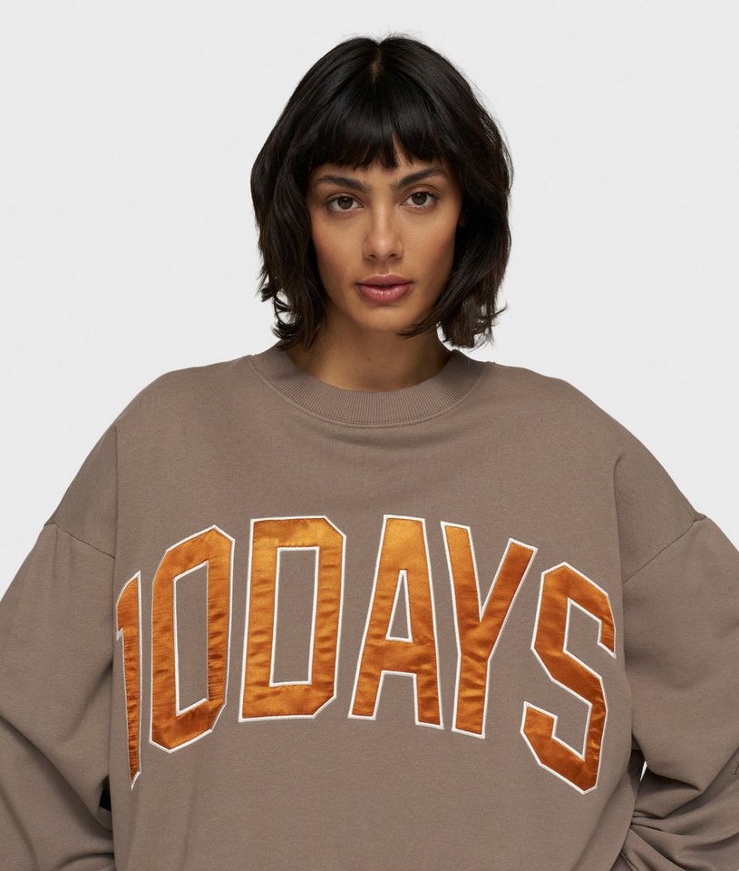 10DAYS Rundhalspullover baseball sweater 10DAYS 10DAYS Rundhalspullover baseball sweater 10DAYS von 10DAYS