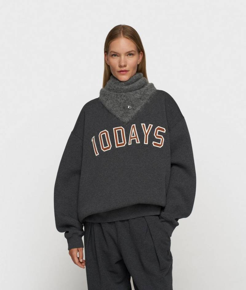 10DAYS Rundhalspullover statement sweater von 10DAYS