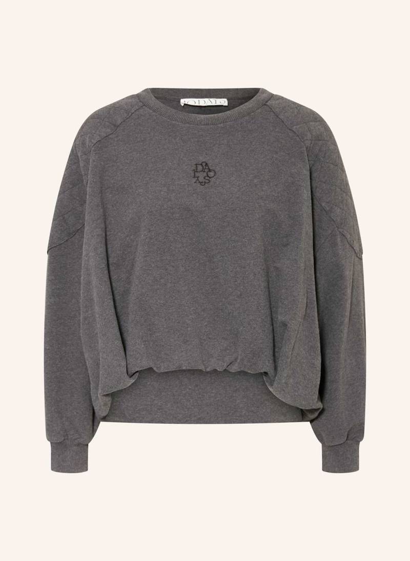 10days Cropped-Sweatshirt Mit 3/4-Arm grau 10days Cropped-Sweatshirt Mit 3/4-Arm grau von 10DAYS