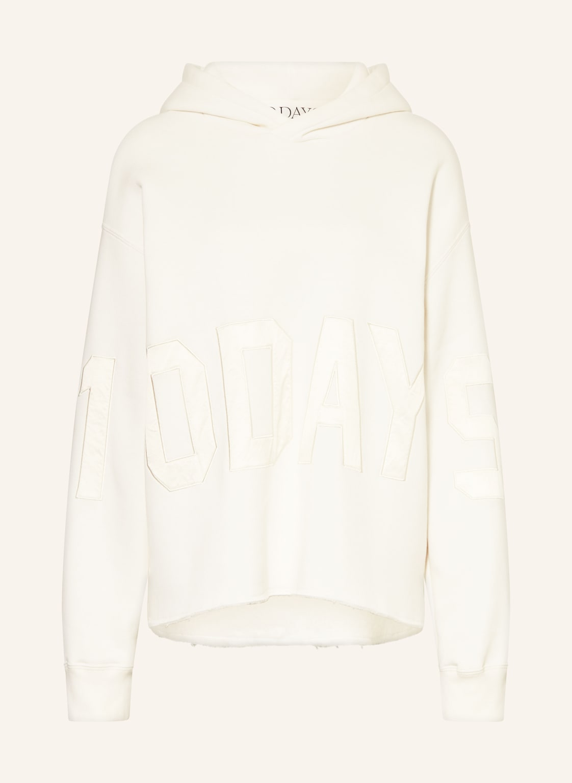 10days Hoodie weiss von 10DAYS
