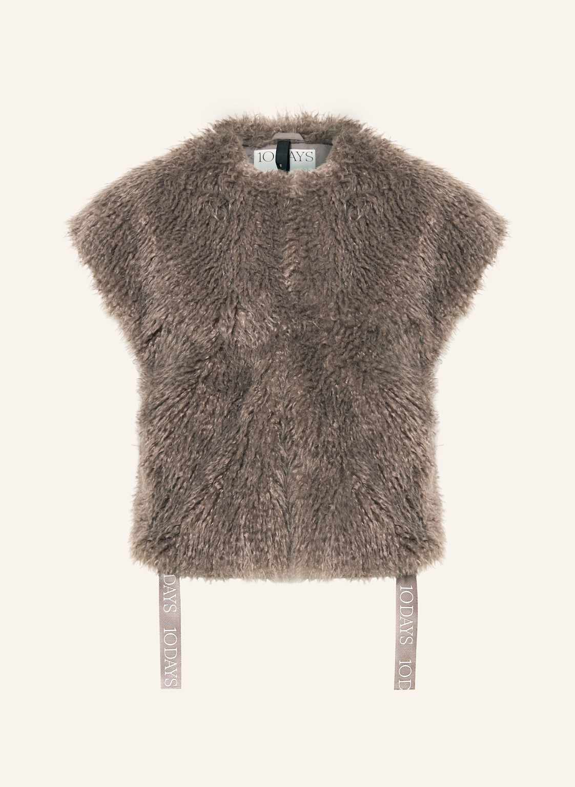 10days Kunstfell-Weste beige von 10DAYS
