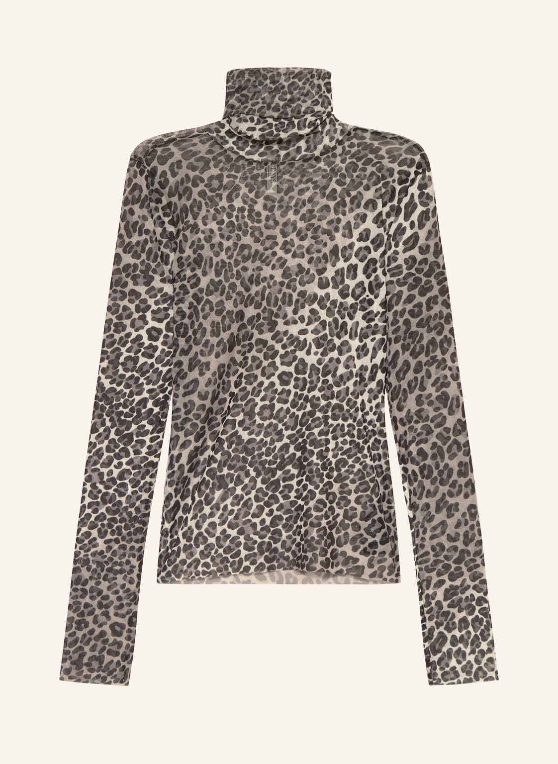 10days Longsleeve Aus Mesh braun von 10DAYS