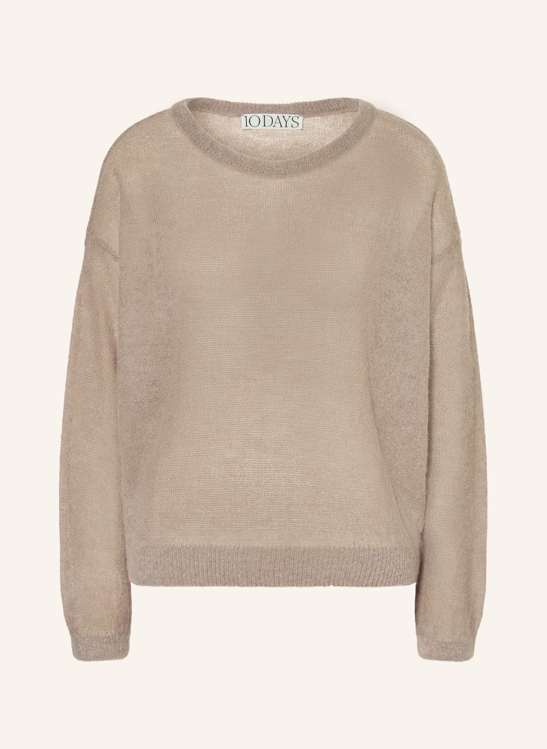 10days Pullover Mit Alpaka beige von 10DAYS