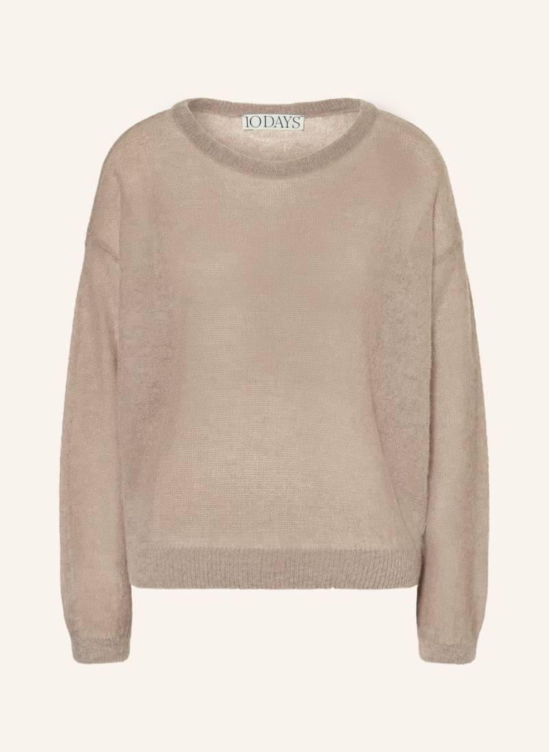 10days Pullover Mit Alpaka beige von 10DAYS