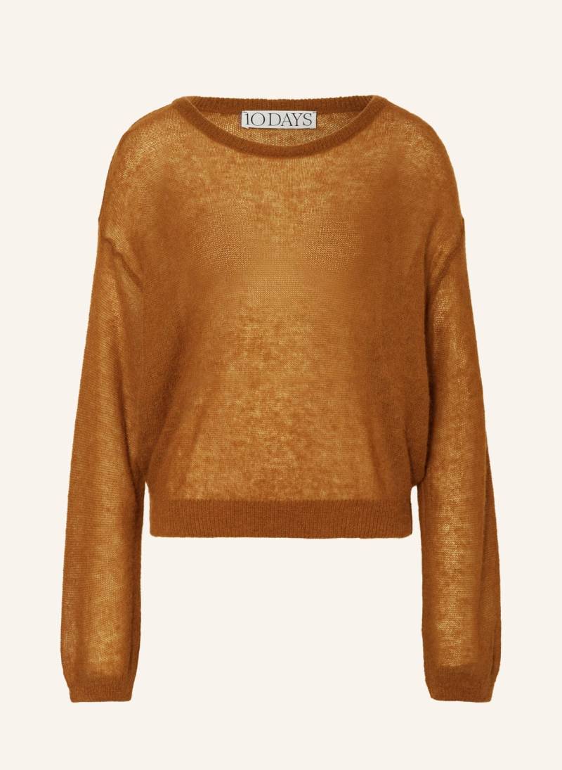 10days Pullover Mit Alpaka braun von 10DAYS