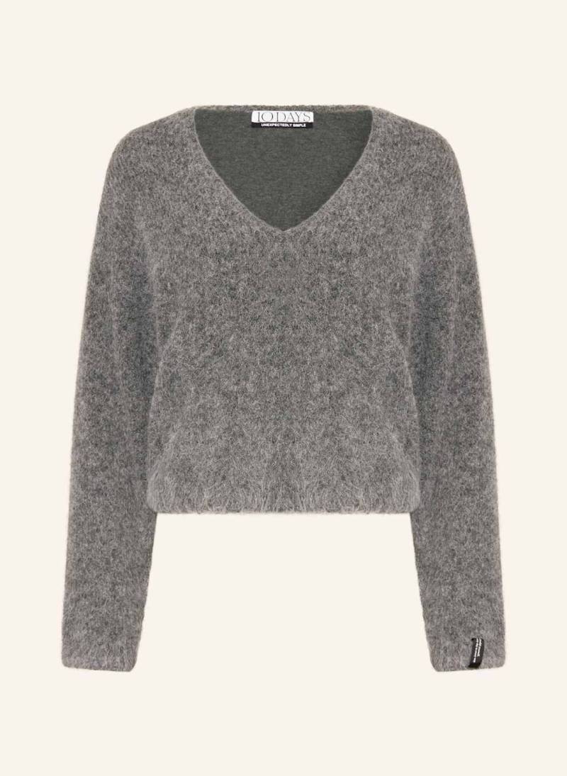 10days Pullover Mit Alpaka grau von 10DAYS