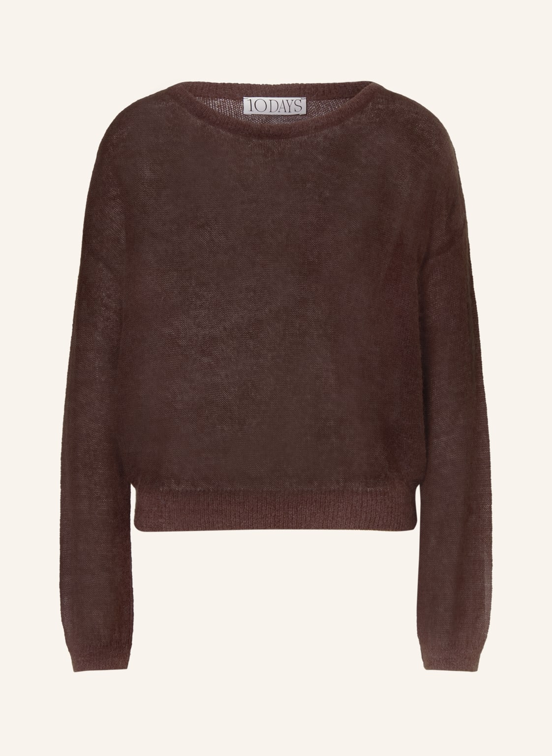 10days Pullover Mit Alpaka rot von 10DAYS