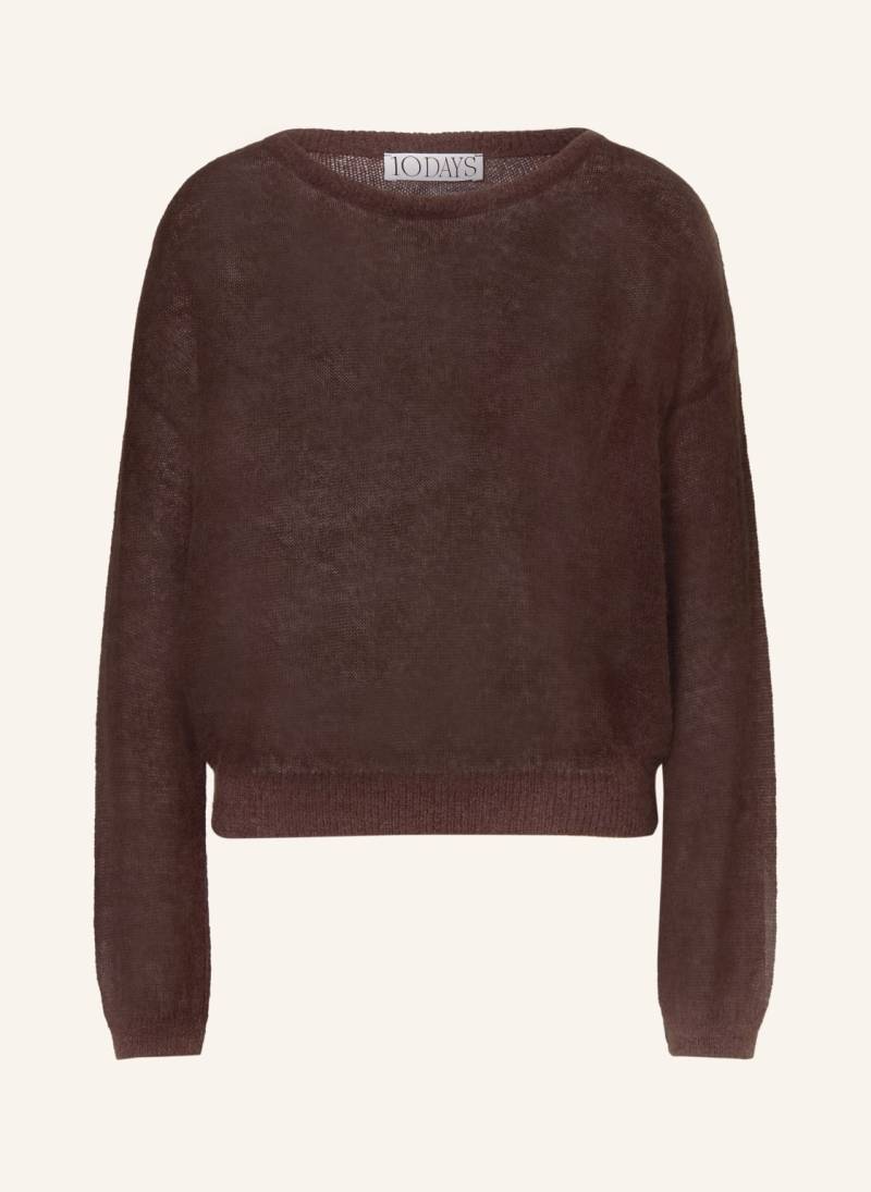 10days Pullover Mit Alpaka rot von 10DAYS