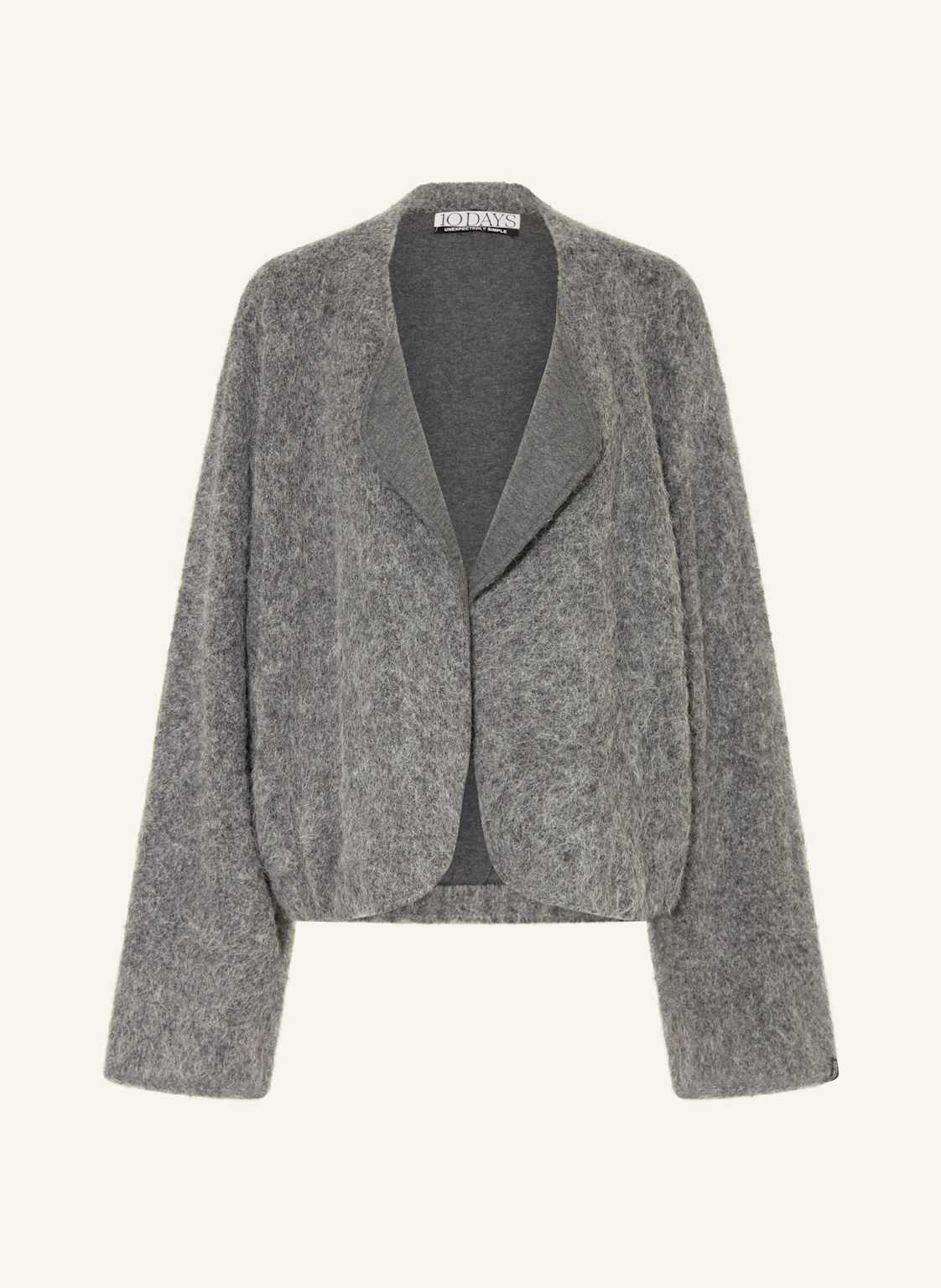 10days Strickhülle Mit Alpaka grau von 10DAYS