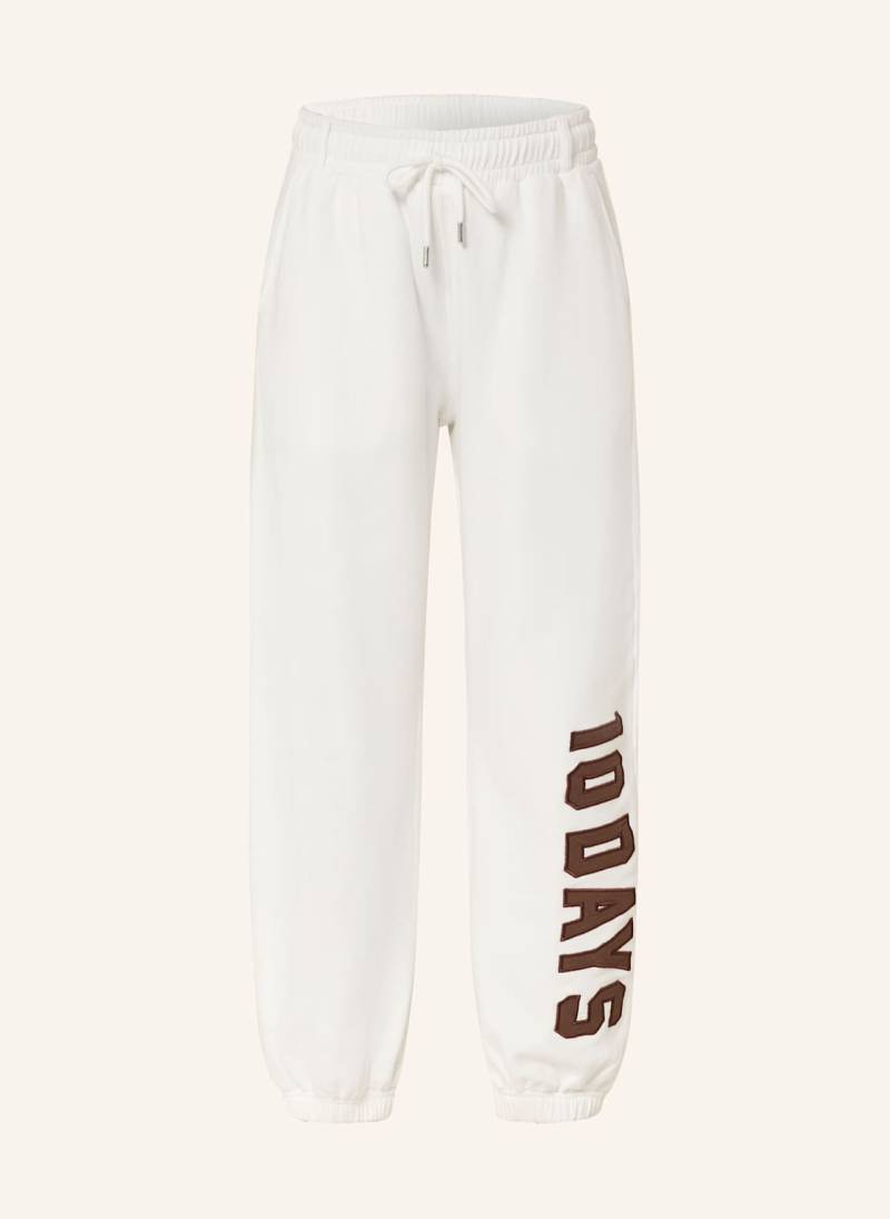 10days Sweatpants weiss von 10DAYS