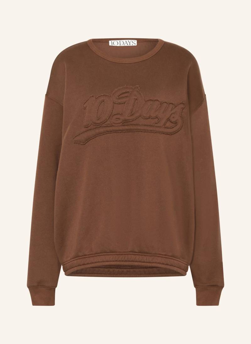 10days Sweatshirt braun von 10DAYS