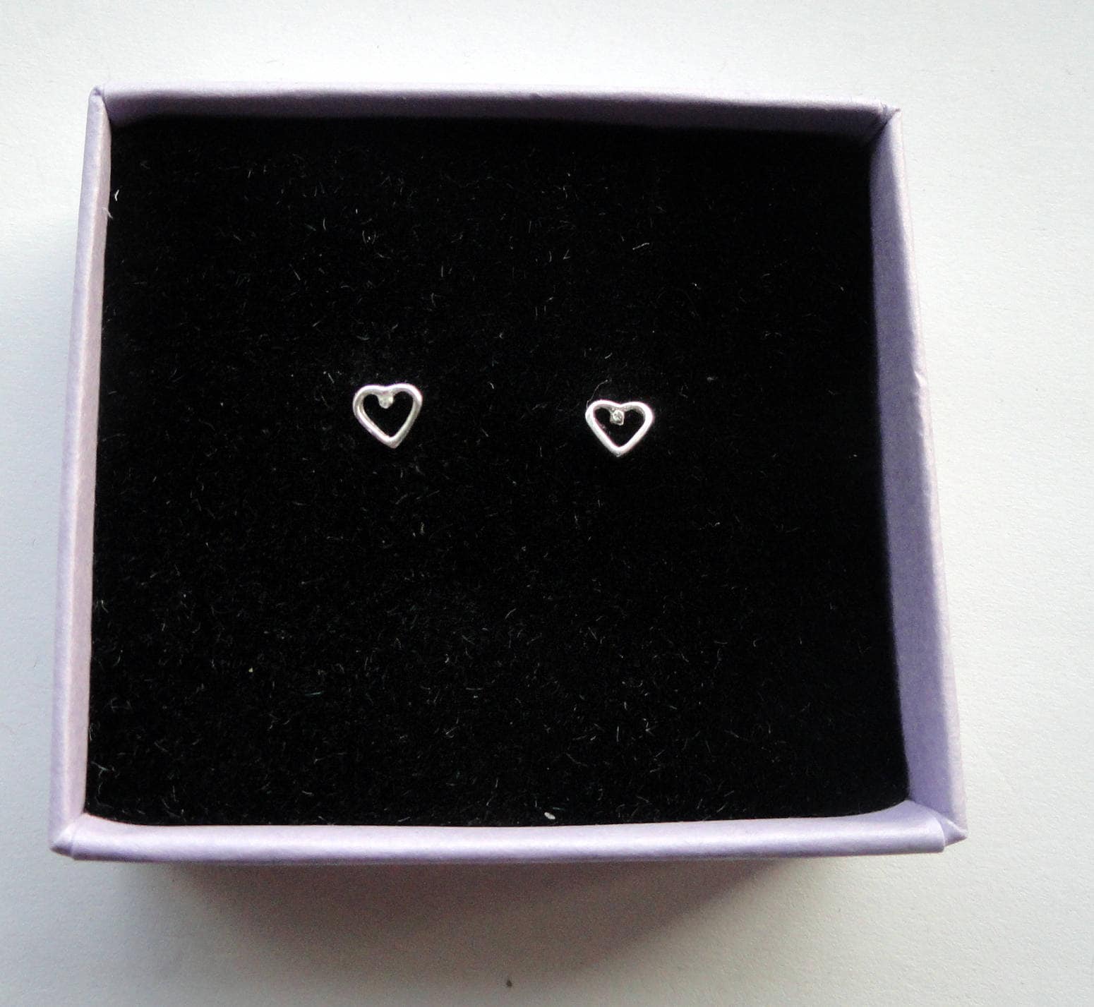 Kleine Herzohrstecker, Schmuck Des Jungen Mädchens von 10WESTJewellery