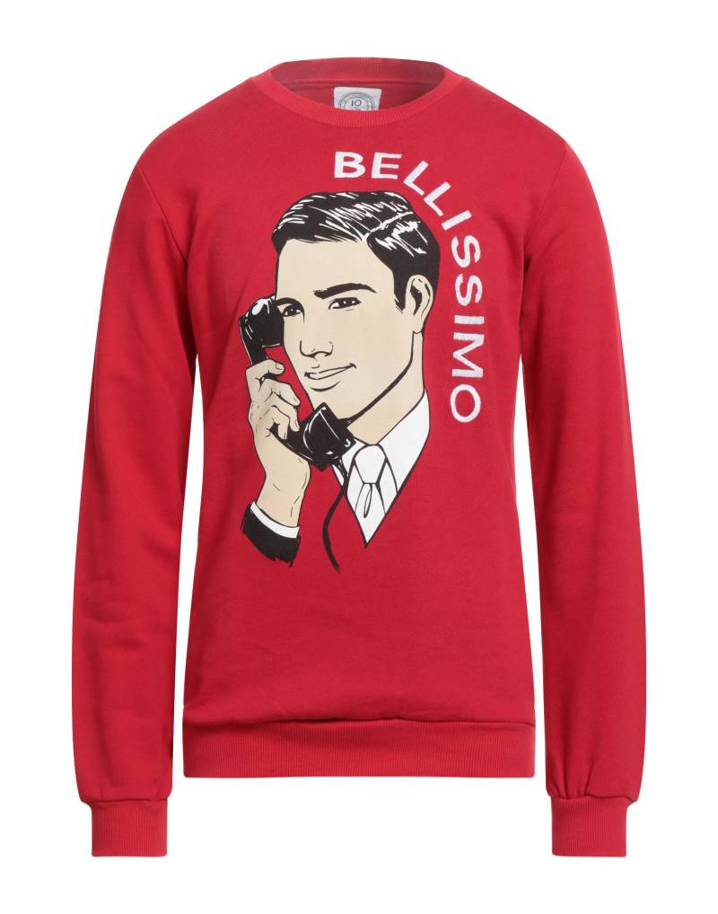 10X10 ANITALIANTHEORY Sweatshirt Herren Rot 10X10 ANITALIANTHEORY Sweatshirt Herren Rot von 10X10 ANITALIANTHEORY