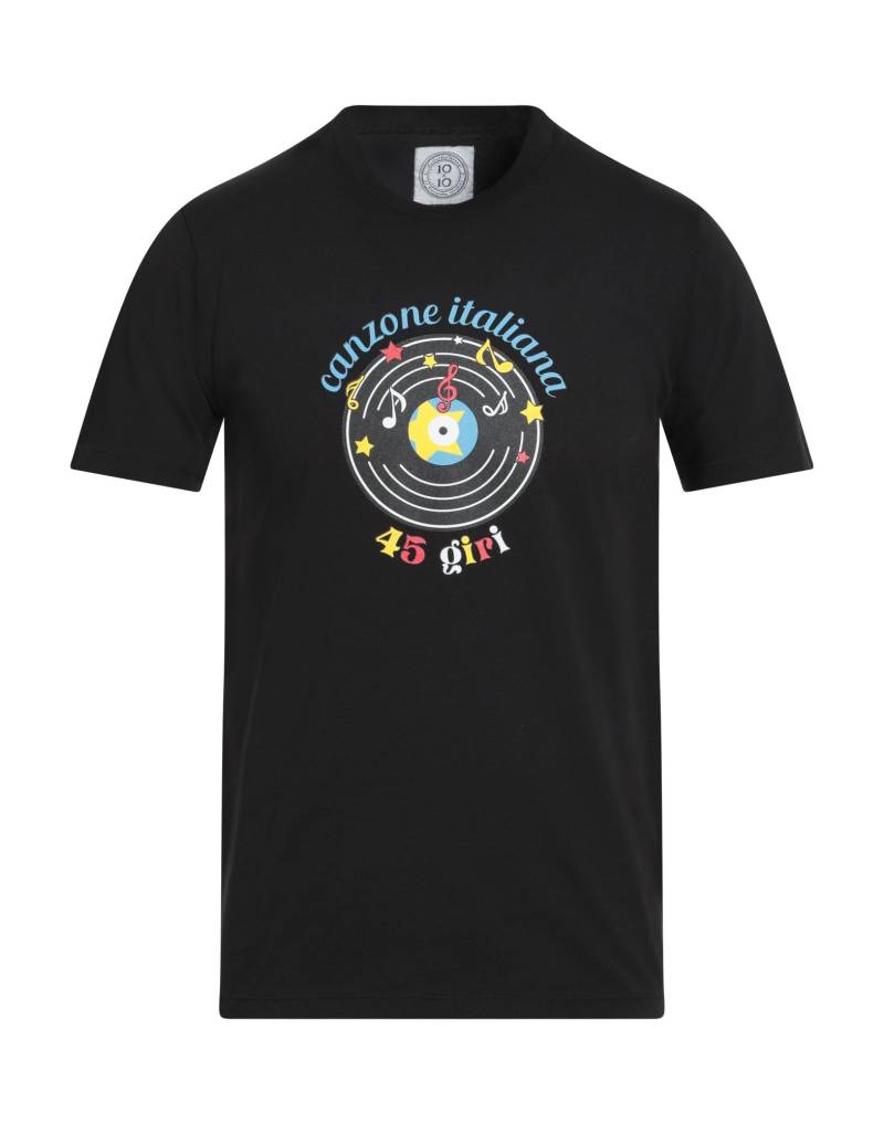 10X10 ANITALIANTHEORY T-shirts Herren Schwarz von 10X10 ANITALIANTHEORY