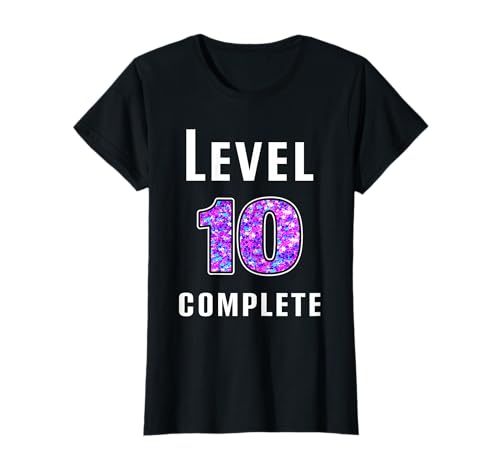 Geschenke zum 10. Geburtstag für 10 Jahre altes Mädchen T-Shirt von 10th year anniversary gifts