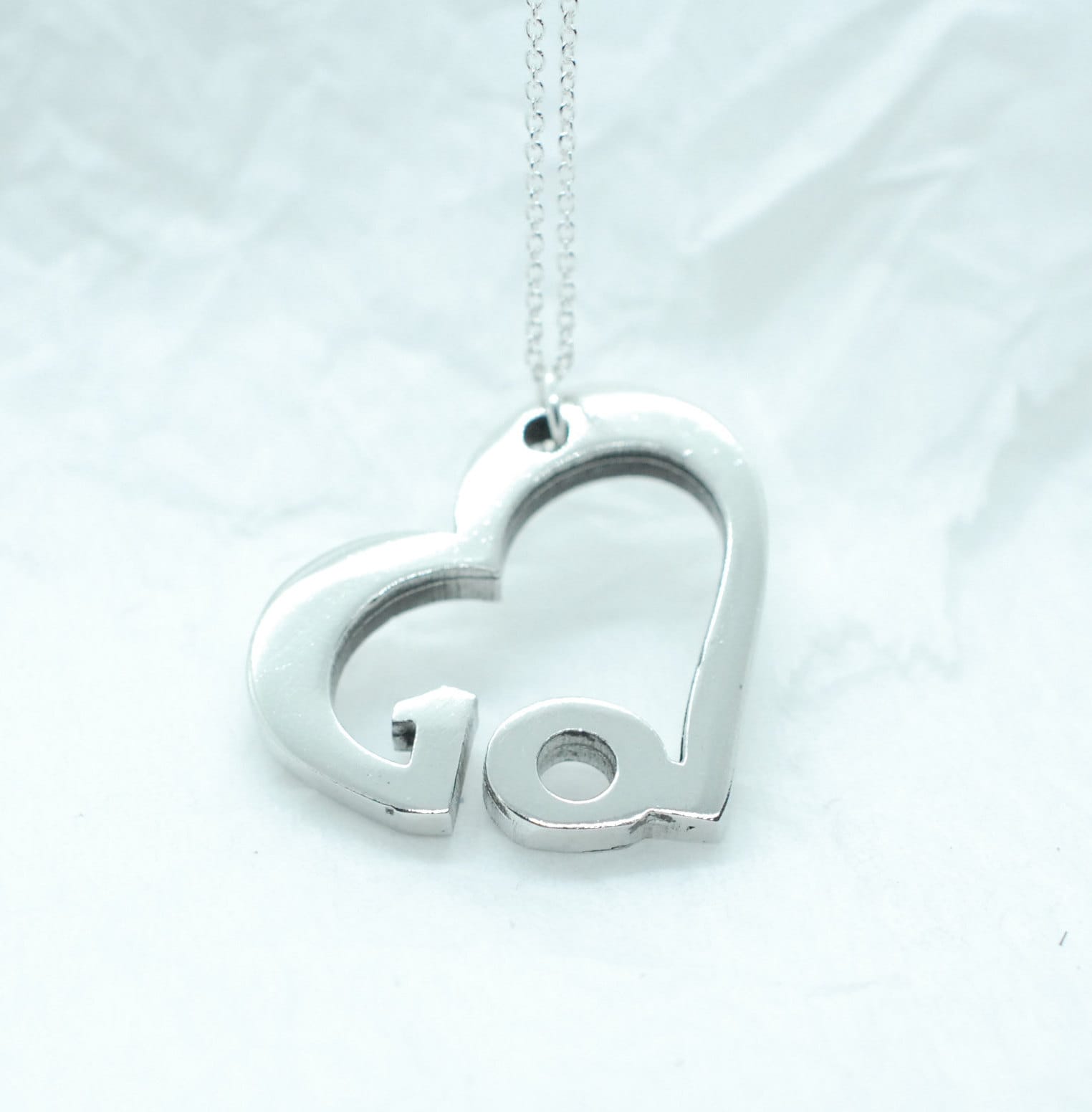 10 Jahre Jubiläum Herz Anhänger/Halskette - Geschenk von 10thAnniversaryGifts