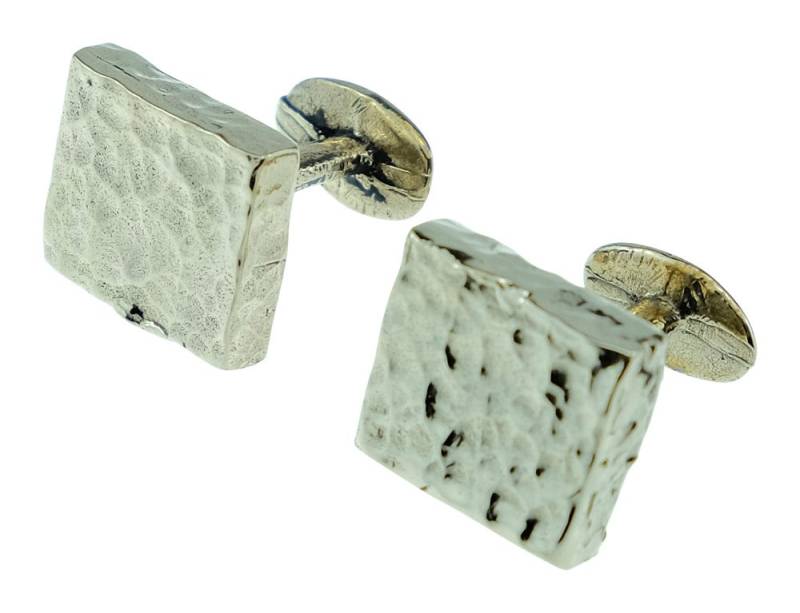 8. Hochzeitstag Massive Bronze Rustikale Manschettenknöpfe Poliertes Finish - Geschenkidee Zum Jahrestag von 10thAnniversaryGifts