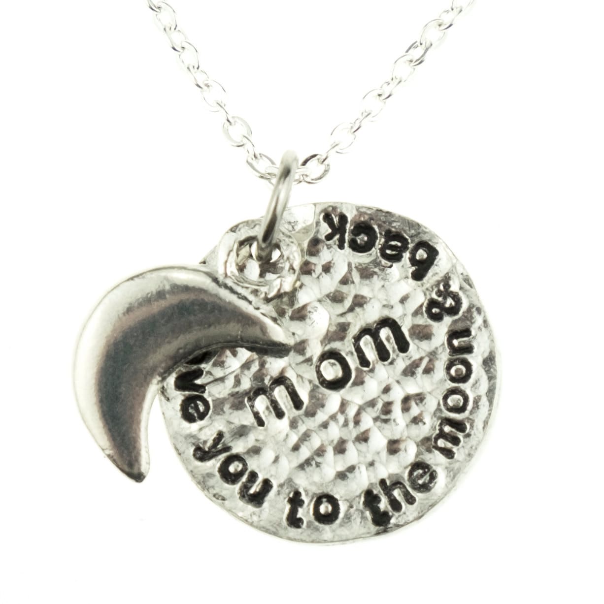 Ich Liebe Dich Zum Mond Und Zurück Mama Halskette - Eine Schöne Geschenkidee Für Geburtstag, Weihnachten & Muttertag von 10thAnniversaryGifts